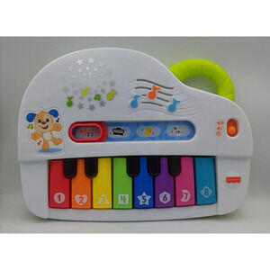 Fisher Price Laugh & Learn Silly Sounds Light Up Baby Piano Multicolored